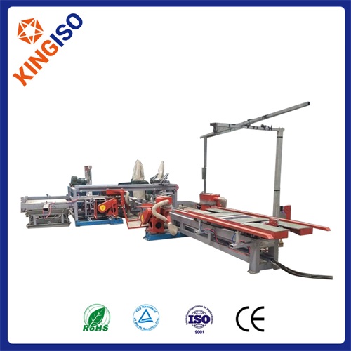 Bottom price automatic edge trimming machine KIMJ-4X8 for MDF