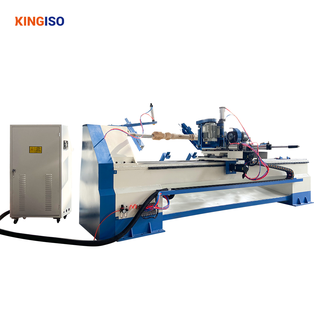 KI-1000MS Multifunctional cnc wood lathe machine